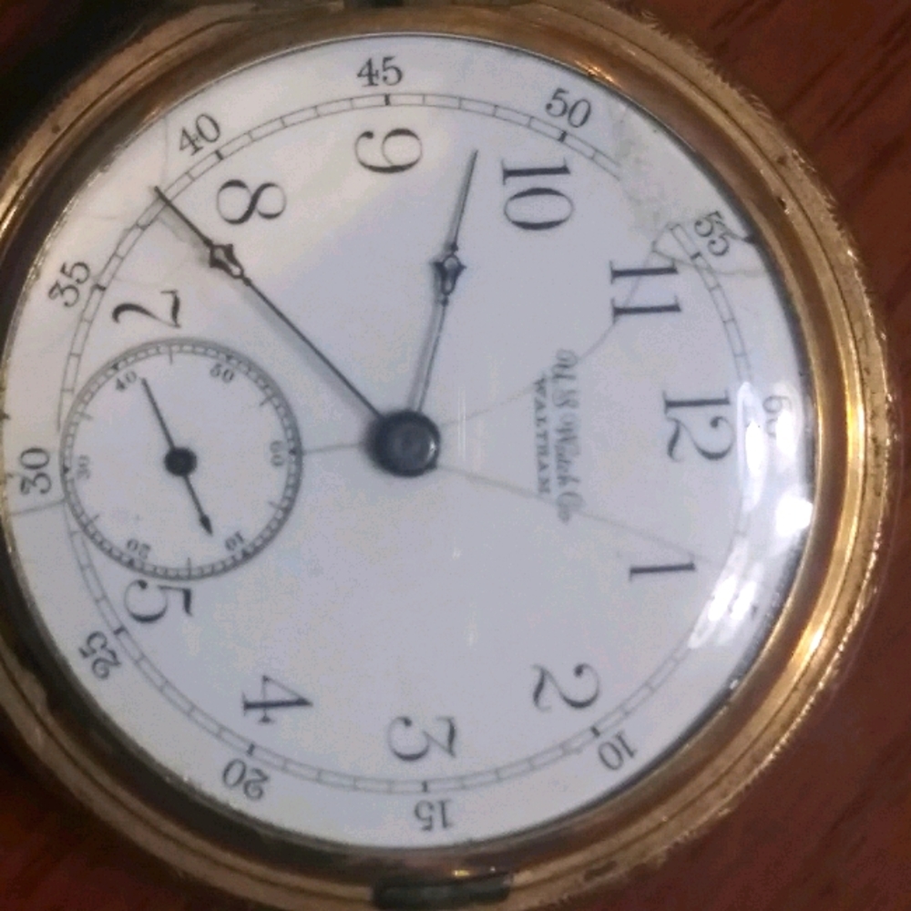 Vintage U.S. Watch company pocket watch